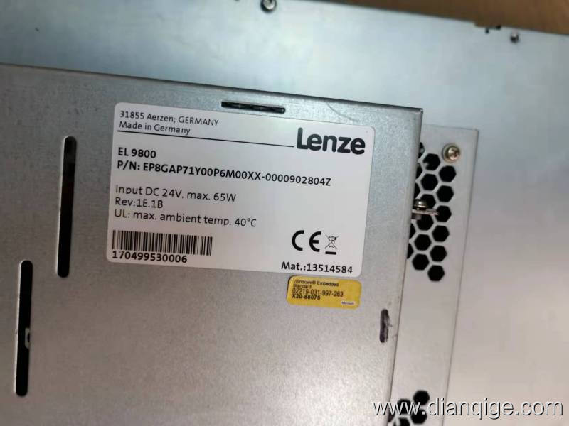 Lenze伦茨EL5200纺机电脑控制屏维修