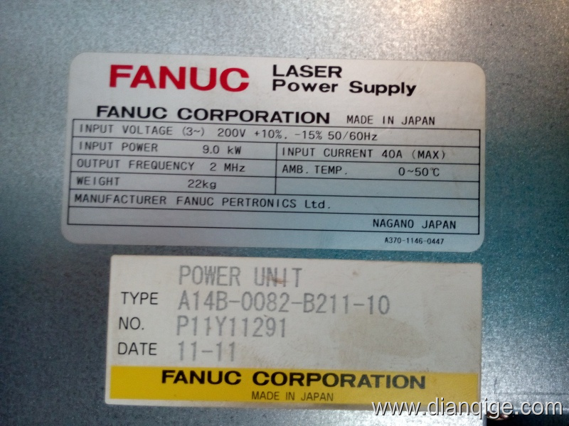 佛山FANUC发那科18i-MB数控系统维修A02B-0283-B502上电黑屏维修 
